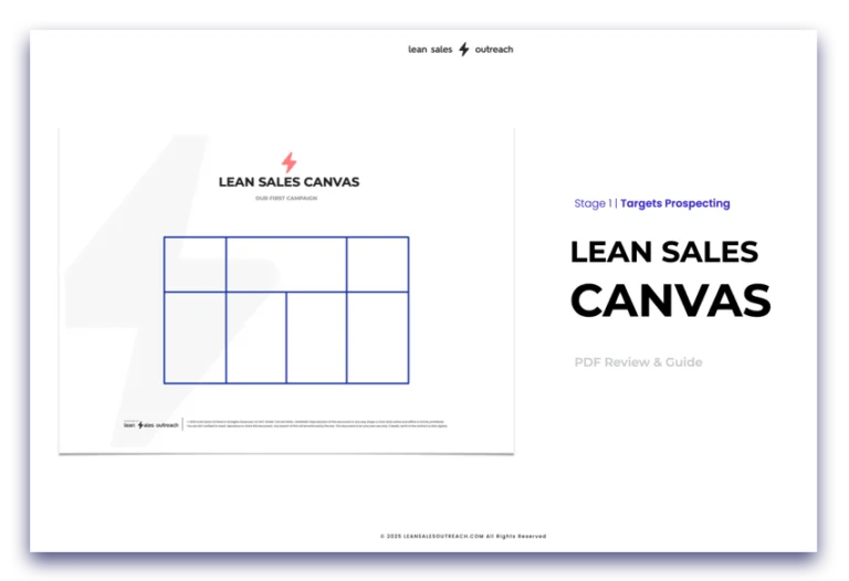 Lean-Sales-Outreach-Sales-Frameworks